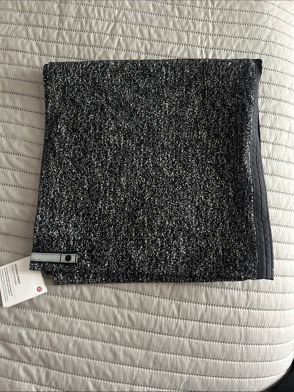 lululemon athletica Black and White Space-Dye Skirt